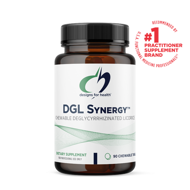 DGL Synergy - Designs for Health - Chewable DGL for Occasional Indigestion